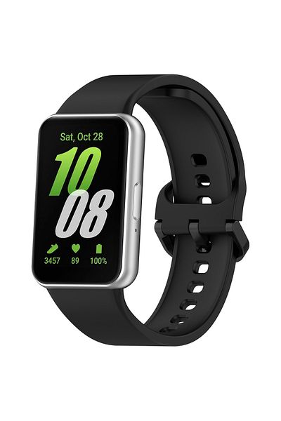 Fibaks سوار معصم بسوار سلكي عالي الجودة متوافق مع هاتف Samsung Galaxy Fit 3، مصنوع من السيليكون عالي الجودة
