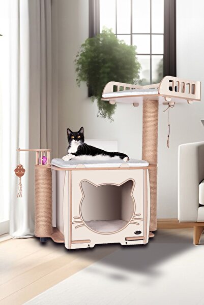 Patihomes Happy Kedi Tırmalama Evi Xl