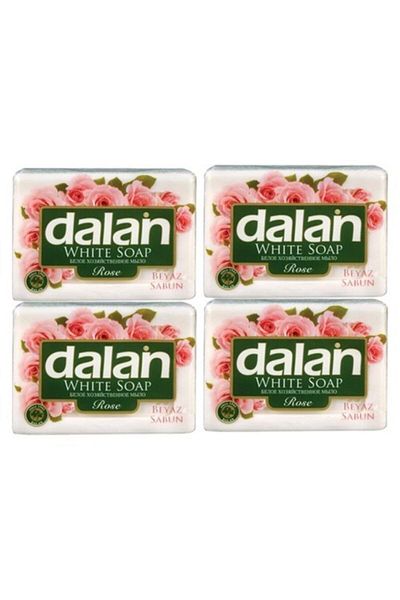 Dalan White Soap Rose 4*150 Gr 600 Gr 4 Pieces