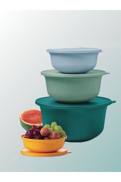 Tupperware Aloha Set of 4 - 7.5 Litres, 4 Litres, 2 Litres, 450 Millilitres