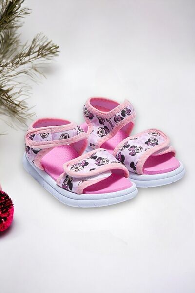 Ponchiq Меки детски сандали с щампа Мики