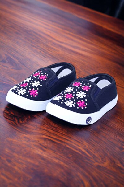 Ponchiq Linen Stone Navy Blue Comfortable Sandals