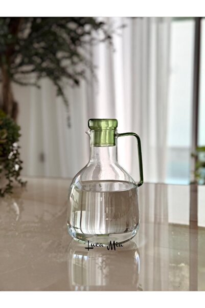 Luca Mia Vita Cam Kapaklı Cam Sürahi