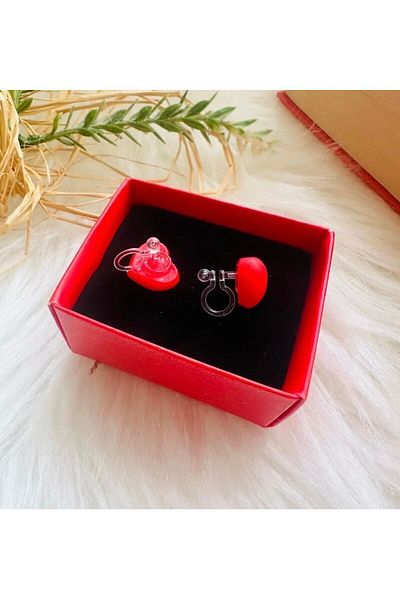 Red Kids Bijou Ear Cuffs Styles Prices Trendyol