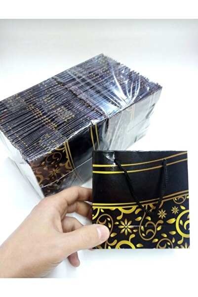 BURAKKUTU Karton Çanta 10x10cm Paket 100 Lü Adettir American Bristol Kağıt