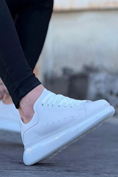 Rainon Store Men's Sneakers - White, Modern and Stylish, Perfect Choice for Any Combination