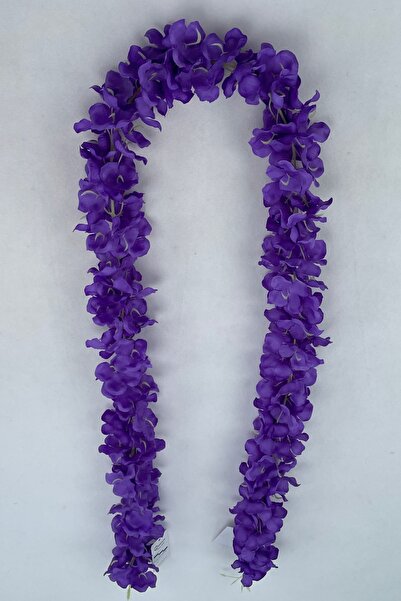 MD Aspiz Flowers Yapay Lüx Uzun Sarmaşık Ortanca Akasya Sümbül Sarkan Yapraklı Dekoratif Çiçeği Kuru Saksısız