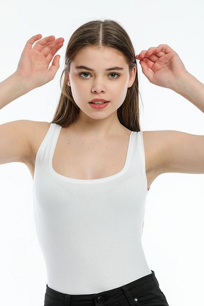 YCG GİYİM Sleeveless Bodysuit