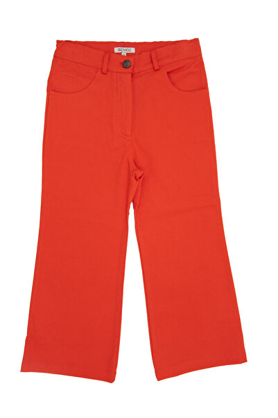 Ozmoz Seasonal Organic Wide Leg Girl's Trousers