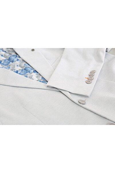 ACTUAL Blazer Slim Fit Blazer Single Jacket 7136-1 Light Blue