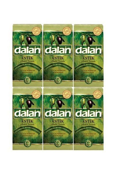 Dalan Pack of 5 Antique Pyrina Natural Olive Oil Soap 900 Gr 6 Pieces