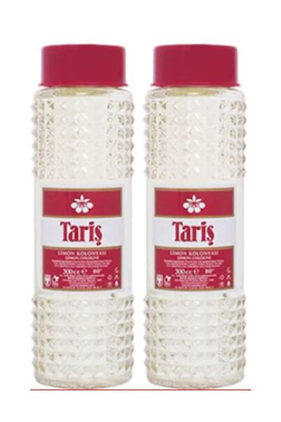 Tariş Limon Kolonyası 80 Derece 300cc Cam / 2'li Fırsat Paketi