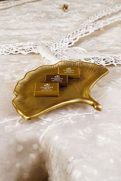METAFOX Gold Antique Colored Sugar Bowl - Turkish Delight Bowl and Dragee Model 19