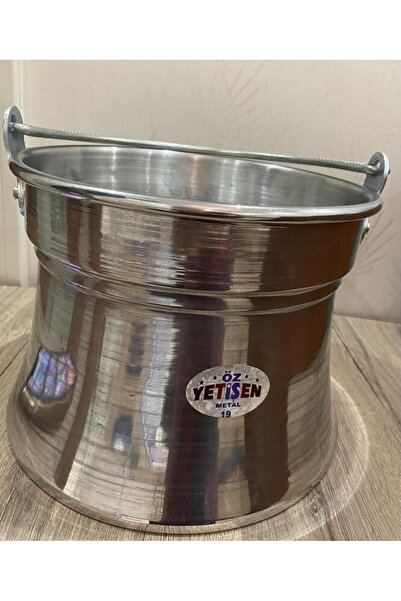 Home Yoğurt Süt Kabı 7 Litre, Iç Çap: 29 Cm Derinlik: 21 Cm Alüminyum