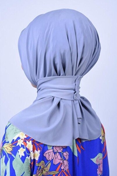 Organic Scarfs Snap Fastener Scarf Shawl, Matching Casual, Pool and Sea Bonnet Shawl