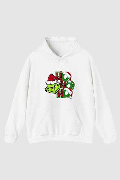 Nyda Collections Hanorac cu glugă unisex, supradimensionat, cu 3 fire, cu mân...