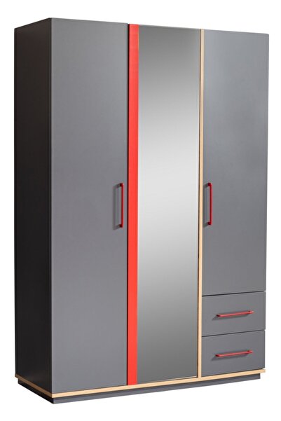 Setay Antre Genç Odası - 3 Kapılı Dolap, Karyola, Komodin, Masa, Şifonyer