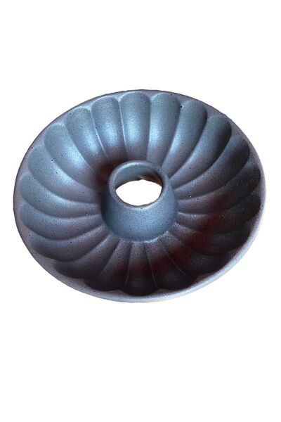 Dore Voir Round Cast Cake Mold Oven Container / 24 Cm - Navy Blue Color