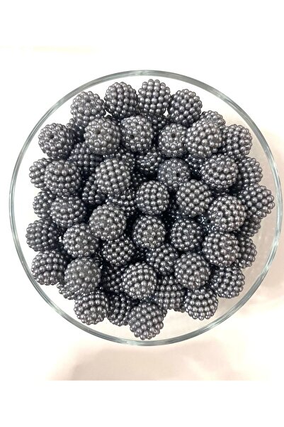 312 KONSEPT حقيبة خرز بلاك بيري 50 جرام مع قطع 14 ملم - خرز لصنع المجوهرات