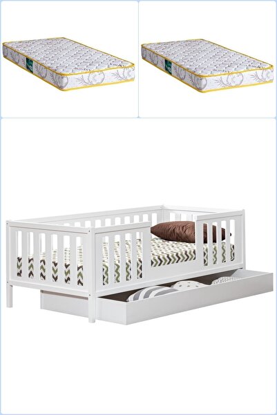 Setay Yavrulu Montessori Karyola, Mdf Berlin Yavrulu Montessori Yatak 2 Adet ...