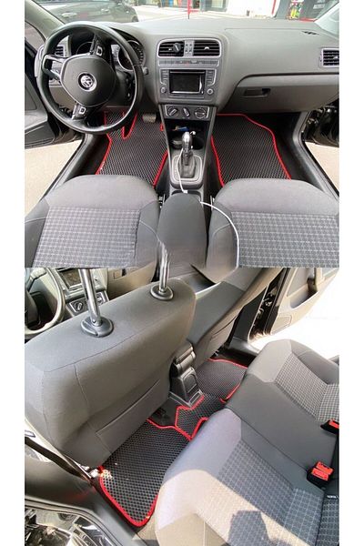 FLOORX Volkswagen Polo 2017 sonras Uyumlu Araca Ozel Ak ll Oto Paspas Fiyat Yorumlar Trendyol