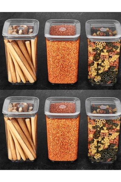 VİP AHMET Sude Square Storage Container 1200 ml