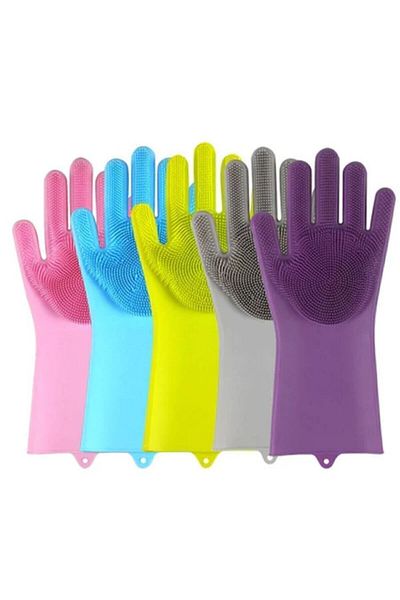 Perçem Home Multi-Purpose Magic Gloves - Bathroom, Toilet, Kitchen and Cleaning Tool