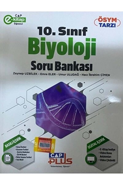 Çap Yayınları Çap Yayınları 10. Sınıf Biyoloji Plus Soru Bankası Çap Yayınları