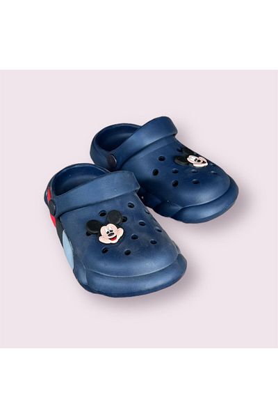AkınalBella Boy's Red-navy Blue Nursery Slippers Sandals - for Beach and Pool