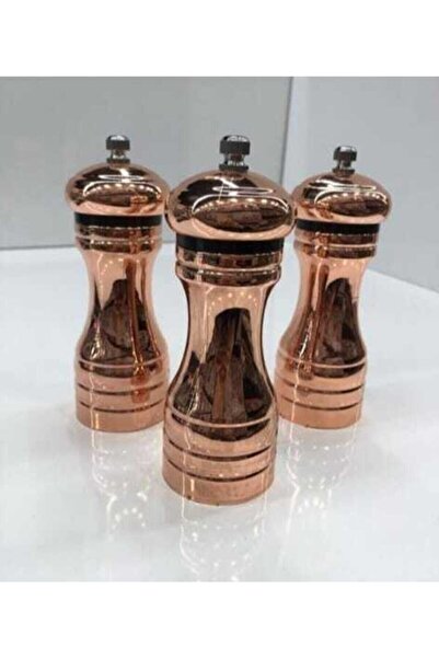 VİP AHMET Vip ahmet tuz karabiber değirmeni bakır baharatlık