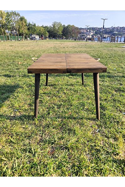 ZMB 50x70  Ahşap katlanır kamp piknik masası