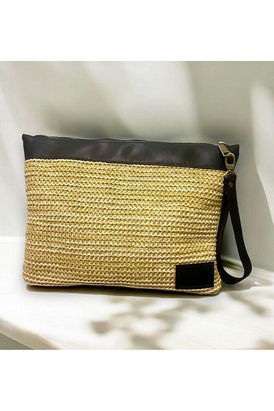 nuggita handmade crafts Плетена чанта от ракита