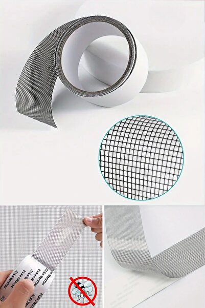 Buffer ®   Ισχυρή αυτοκόλλητη ταινία επισκευής παραθύρων - 2 Mt x 5 cm Ταινία κατά των εντόμων