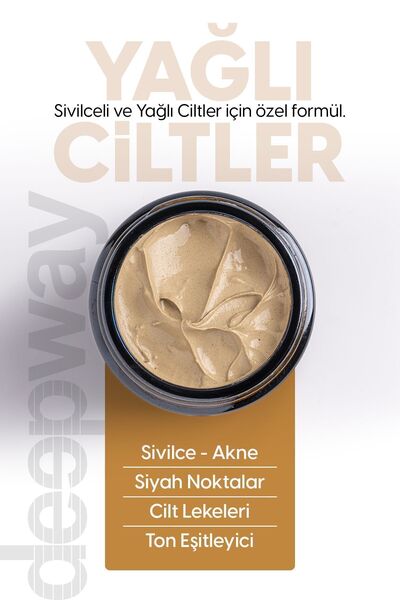 Deep Way Deepway Yüz Maskesi – Yağlı Ve Akneli Ciltler