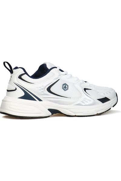 Hammer Jack 23144 Pantofi de mers ortopedic pentru bărbați - alb bleumarin, talpă groasă și pantofi sport casual