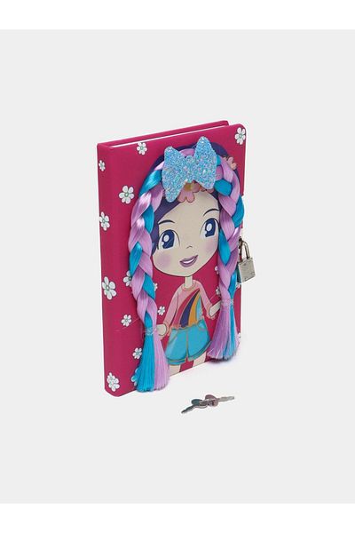 latte Pink Girl Locked Alper Memory Book - 1903-2