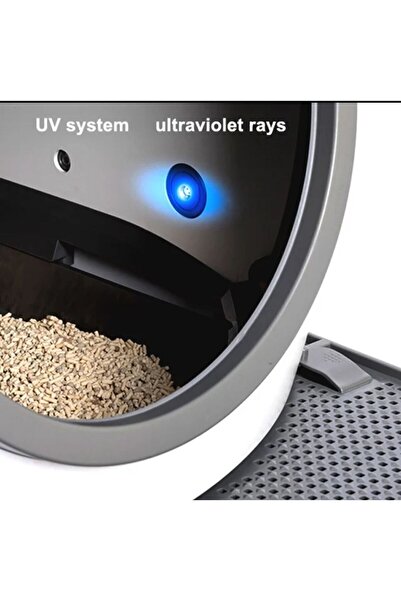 els pet Otomatik Smart Pro Akıllı Kedi Tuvaleti,els Pet Uv Ile Bakteri Temizleme,koku Geçirmez,app Kontrol