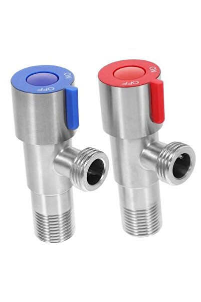 FLEKO BATARYA Taharet Musluğu Paslanmaz Çelik Aynalı On Off  Düğmeli Ara Musluk