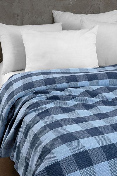 Evim Indigo Baby Blue Pique - Double Cotton Zeren - 200X240 cm