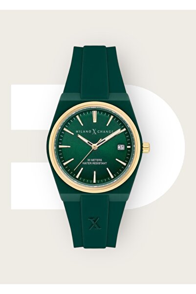 Milano X Change 3 Atm Waterproof Polycarbonate Case - Silicone Cord Women's Wristwatch