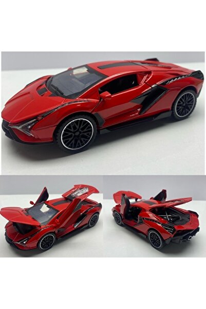 afreyz oyuncak Diecast,Metal Oyuncak Araba Lamborghini Sesli Işıklı Çek Bırak...