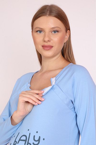Semm Mix Cămașă de noapte pentru gravide BEBE PE CĂRĂTIRE