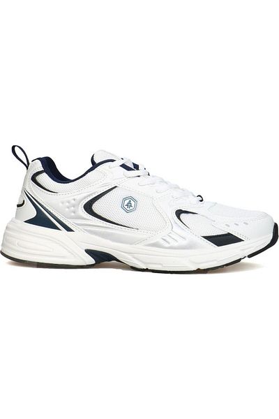 Hammer Jack 23144 Pantofi de mers ortopedic pentru bărbați - alb bleumarin, talpă groasă și pantofi sport casual