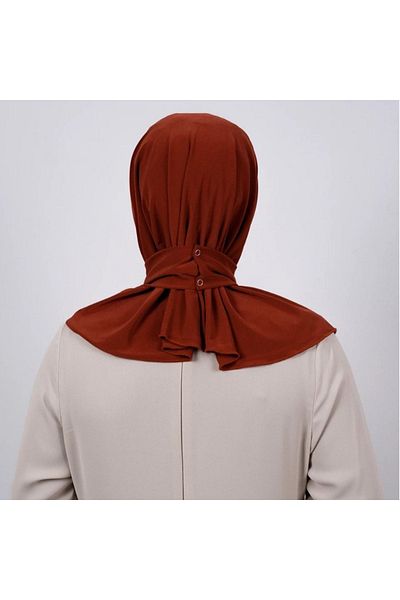 avzen şal Women's Hijab Snap Neck Collar Hijab Bonnet Model Scarf Shawl