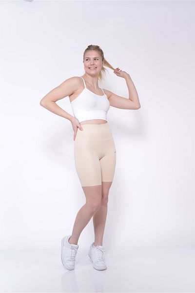 SAUNA SUIT Waist Basen Recovery Thin High Waist Non-Marking Laser Cut Cuffed