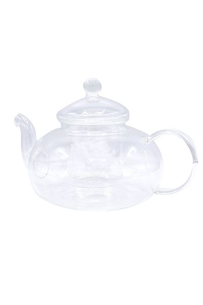 Bin-Shihoun Abomar Heat Resistant Glass Teapot Clear