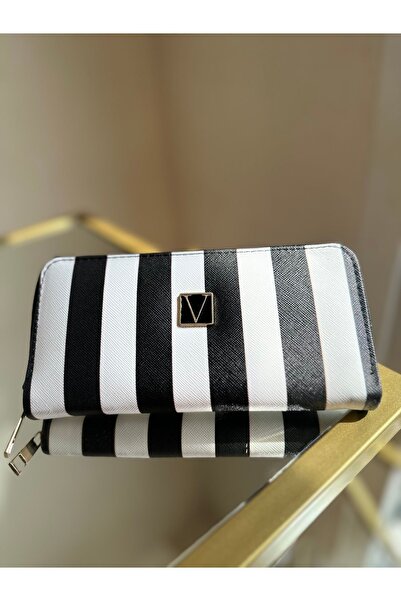 chocolatebag White Single Compartment Women's Wallet - Long with Plenty of Card Holders