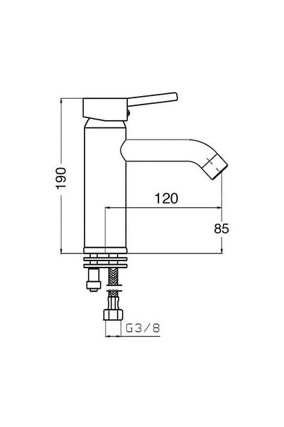 Penta Spica Lavabo 6301 Model Battery