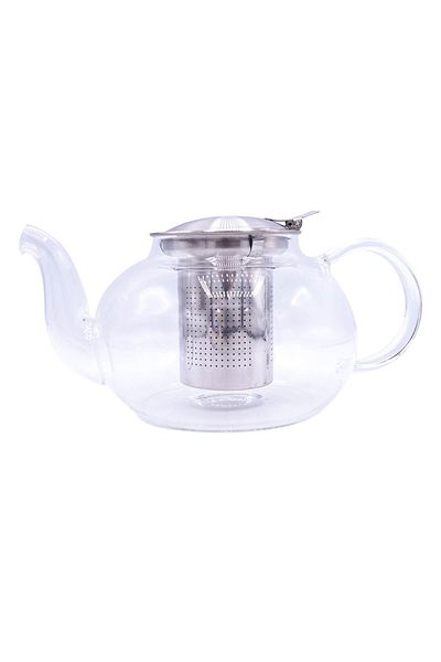 Bin-Shihoun Abomar Heat Resistant Glass Teapot Clear