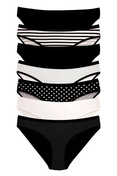 Dominant Γυναικεία Βαμβακερά Σλιπ Lycra 7 Συσκευασία